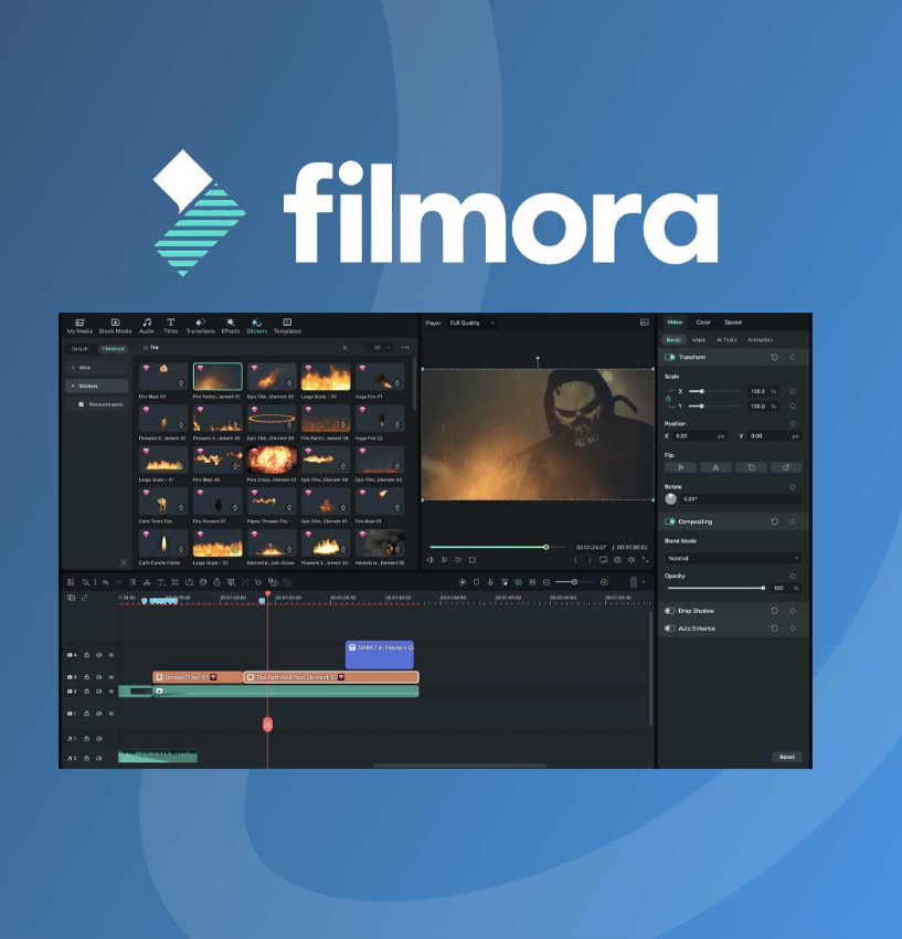 Wondershare Filmora Video Editing Software