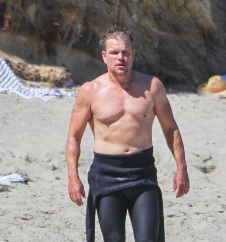 Matt Damon Physical Appearance