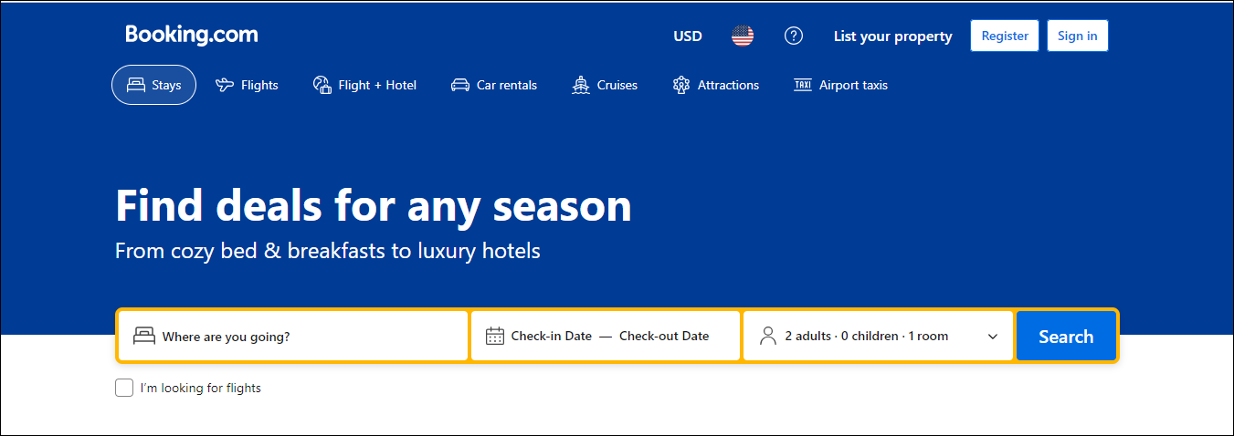 Booking.com Travel affiliate programs