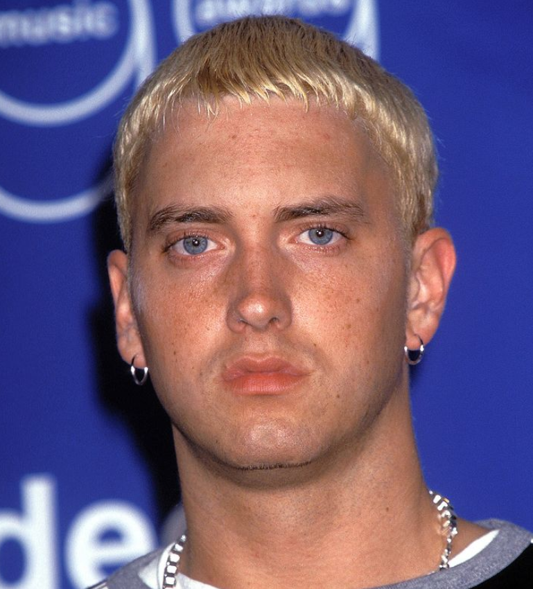 Eminem Eye & Hair Color